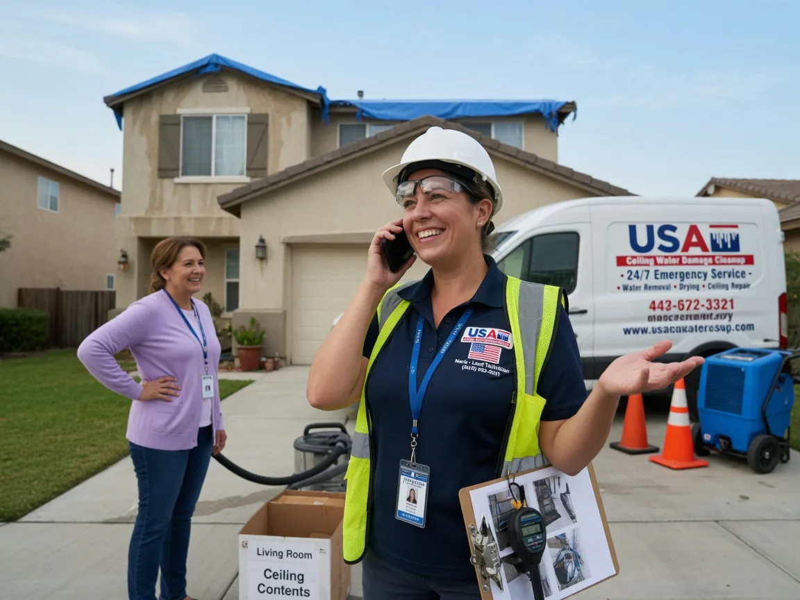Ceiling Water Damage Restoration Clarklake, MI FAQs